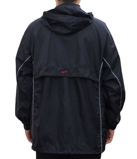 Nike Air Max Black / Red Windbreaker (Size XL) — RootsBK