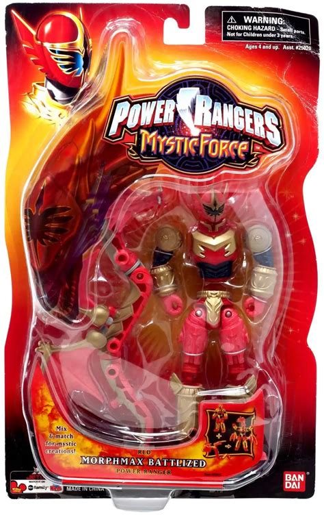 Power Rangers Mystic Force Red Morphmax Battlized Ranger Action Figure ...