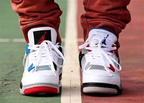 Take a Closer Look at the 'What The' Air Jordan 4s on-feet