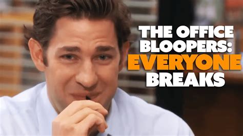 EVERYONE Breaks: Bullpen Bloopers from The Office US | Comedy Bites ...