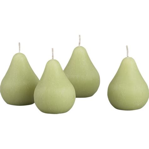 Pear Candles by Crate & Barrel | Pear candles, Eclectic candles, Pear ...