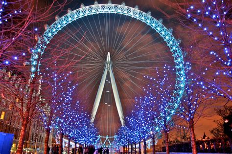 london eye,london eye night view high resolution images 1080p free ...