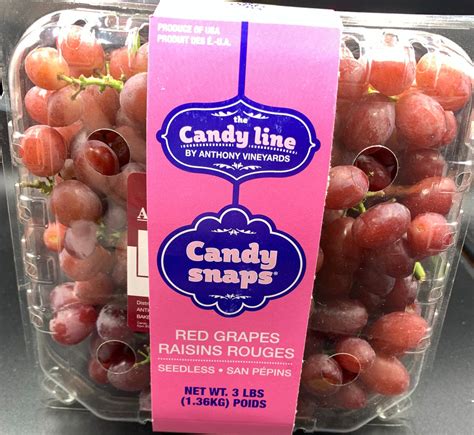 Costco Candy Snaps Grapes from Anthony's Vineyard Review