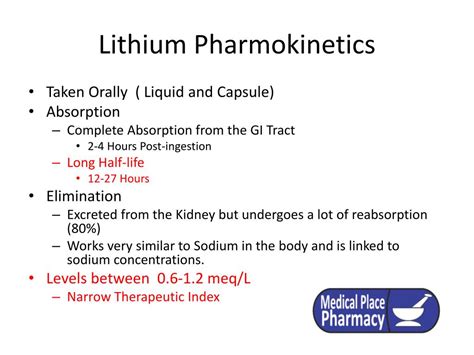 PPT - Lithium Toxicity PowerPoint Presentation, free download - ID:1588139