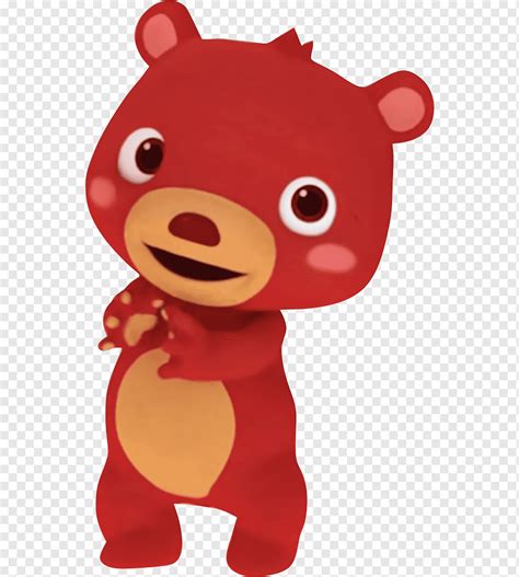 Cocomelon cartoon bear character, png | PNGWing