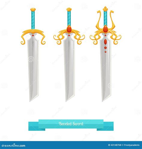 Sharp Sword stock vector. Illustration of computer, king - 43148768