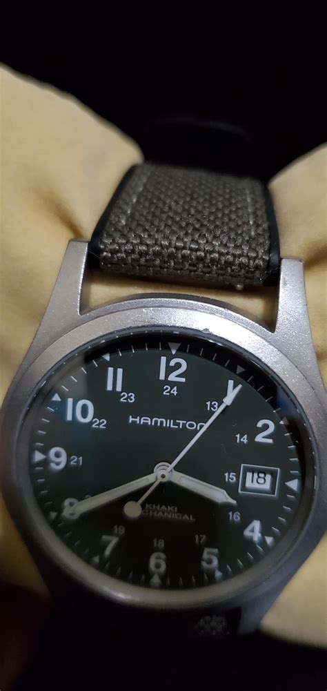 [WTS] Hamilton Khaki Field Mechanical - Green Dial - 38mm - ETA 2804-2 ...