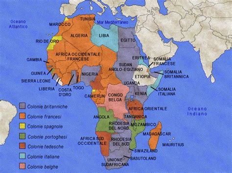 Italian Colonies | Africa map, Colonial, Italian