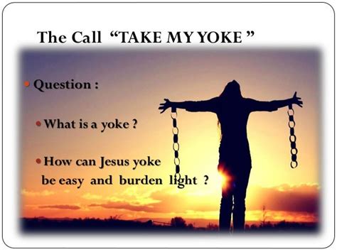 03 22-15 the yoke - sermon by robin