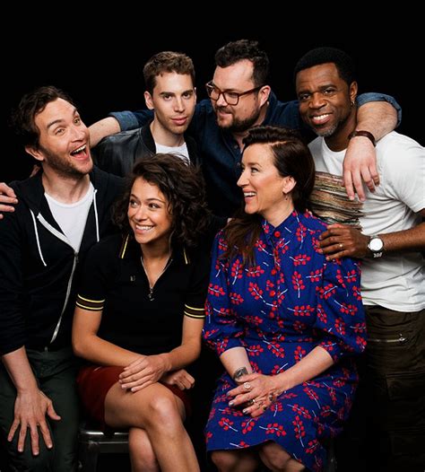 Orphan Black cast portraits for AOL Build (June 6,... : together we are one