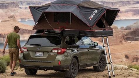 How To Easily Set Up A Roof Top Tent On Your Subaru Crosstrek, Forester ...