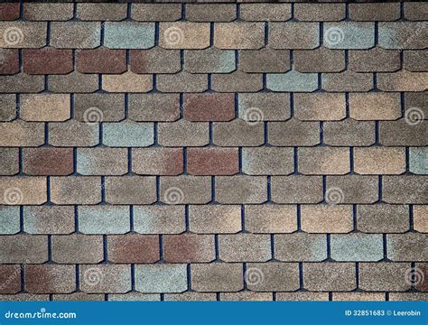 Shingle roofing stock image. Image of brown, design, roofing - 32851683