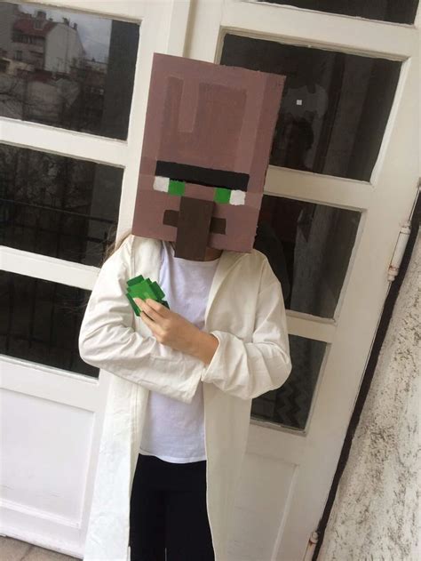 Minecraft Villager Costume in simple Swedish style - IKEA Hackers ...