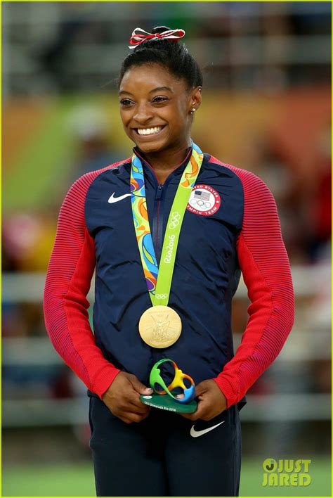 Simone Biles Wins Third Gold Medal on Vault at Rio Olympics: Photo ...