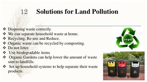 Urban land pollution and usage