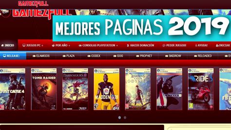 Excelentes Paginas para descargar juegos Para PC 2019 | Gratis en ...