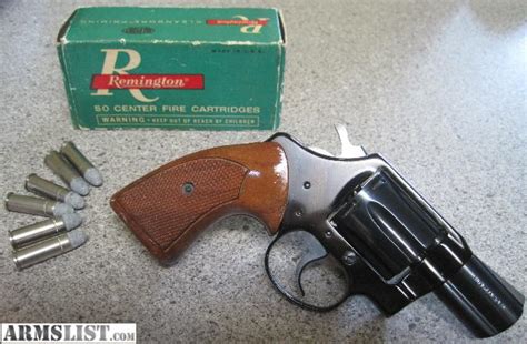 ARMSLIST - For Sale/Trade: Colt Cobra .38 Special snub nose revolver 1976