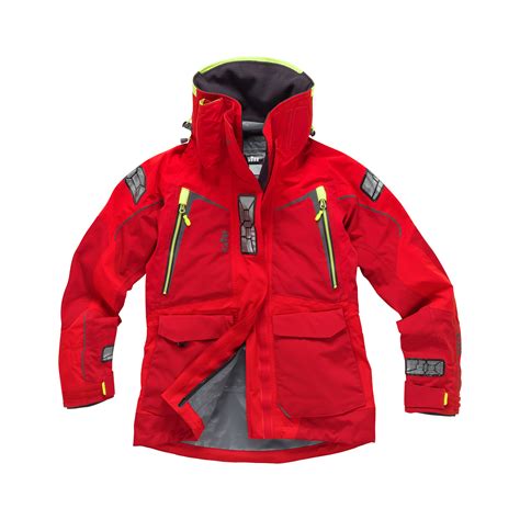 Gill OS1 Womens Offshore Sailing Jacket 2018 - Red | Coast Water Sports