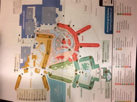 Gaylord Opryland Hotel Map - California southern Map