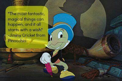 Jiminy Cricket | Disney quotes, Disney movie quotes, Wonder quotes