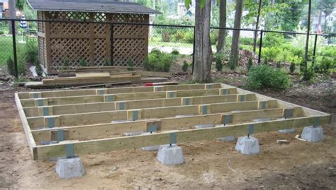 How to Build a Shed Foundation with Deck Blocks