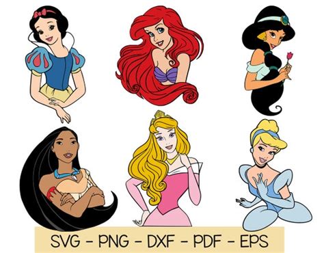 265 Ariel Disney Princess Svg SVG PNG EPS DXF File