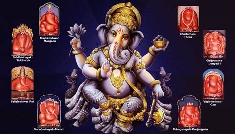 Ashtavinayak Temples List | Significance, Sequence, Map and Timings