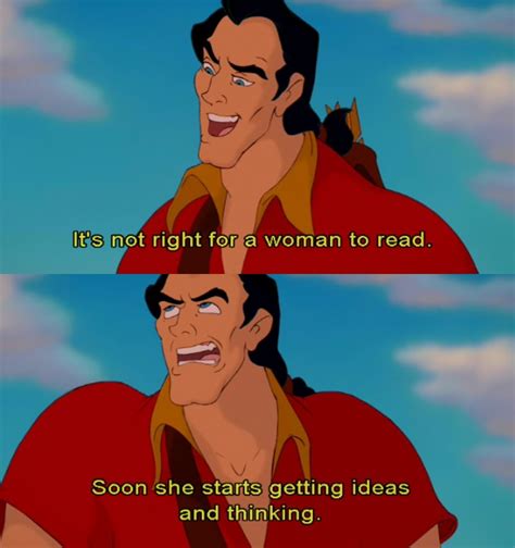 Beauty and the Beast cartoon #Disney, #Quote, #Women, #Books | Disney ...