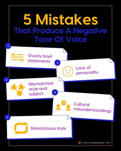 Examples of Negative Tone of Voice: 5 Errors That Can Hurt Your Brand