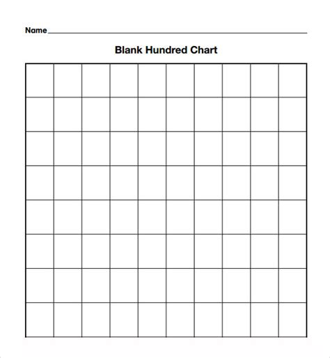 Sample Blank Table Template - 7+ Free Documents Download in Word, PDF