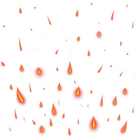 Fire Spark PNG Transparent, Red Fire Sparks Decoration, Fire, Fire ...