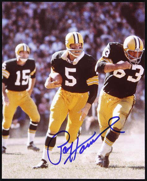 Lot Detail - 1957-1966 Paul Hornung Green Bay Packers Signed Photo (JSA)