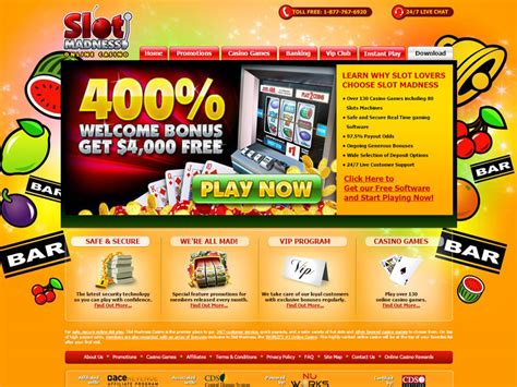 Win Big at Slot Madness and Enjoy Unique Features