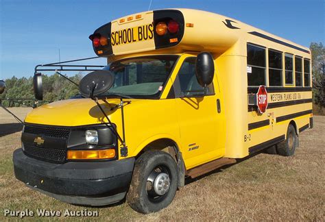 2007 Chevrolet Express 3500 Blue Bird school bus in Ransom, KS | Item ...