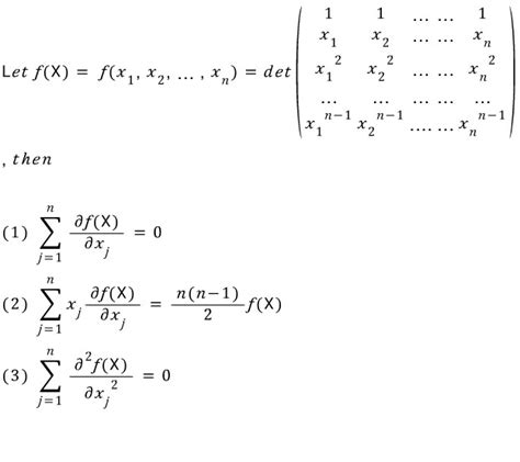 real analysis - About some differential identities of Vandermonde ...