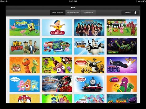 Hulu Plus Introduces Kids Lock On The iPad -- AppAdvice