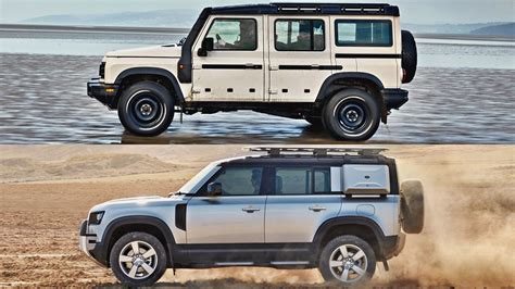 2023 Ineos Grenadier Vs. 2023 Land Rover Defender 110