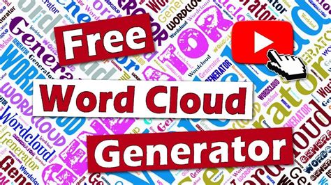 The Best Free Word Cloud Generator | Word cloud generator, Word collage ...