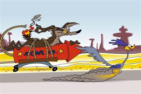 coyote-and-road-runner-acme-rocket - STARBURST Magazine