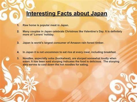 Interesting Facts of Japan