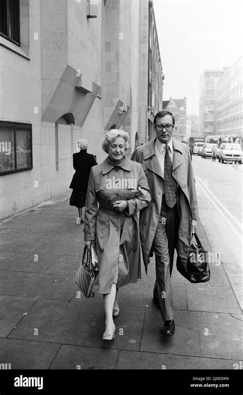 David Holmes arriving at the Jeremy Thorpe trial at the Old Bailey ...