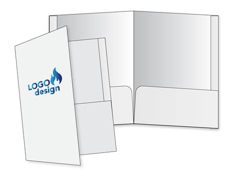 Foil Stamped Folders | Custom Folders with Logo