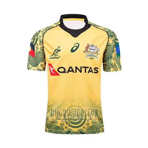 Australia Rugby Jersey 2017-18 Commemorative | RUGBYJERSEY.CO.NZ