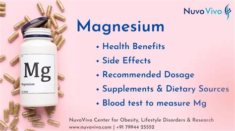 Magnesium supplement - benefits, risks, dosage and more