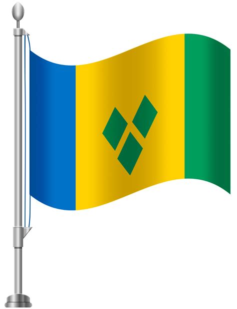 St Vincent And The Grenadines Flag PNG Clip Art