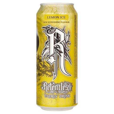 Relentless Lemon Ice Energy Drink (500ml) | eBay