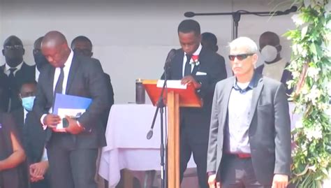 Caribbean News - Dignitaries Rushed To Cover At Haiti President's Funeral