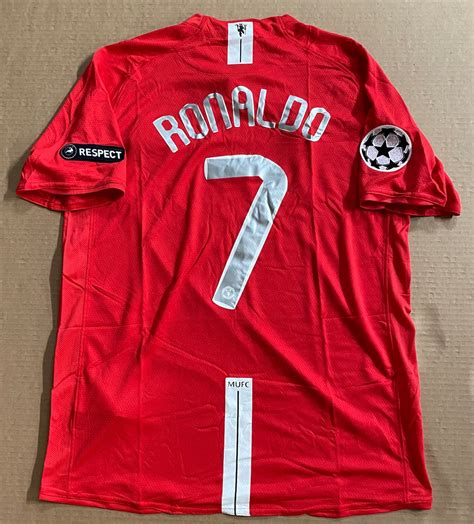 2008 Manchester United Cristiano Ronaldo shirt jersey | Etsy