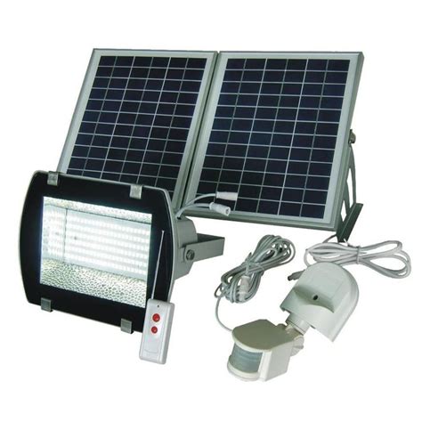 Solar Goes Green 156 LED Outdoor Floodlight Lowes.com | Solar flood ...