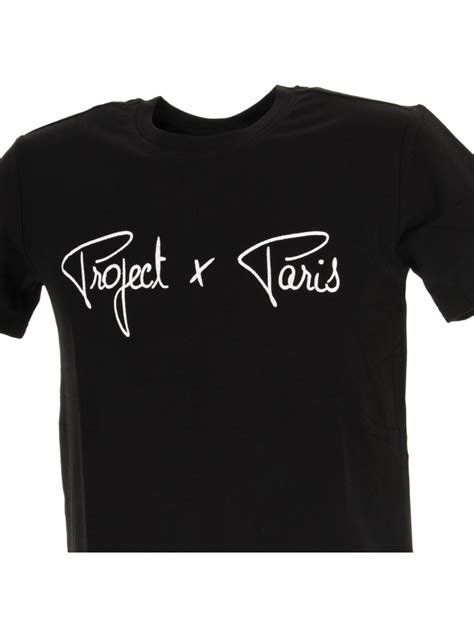 T-shirt project x logo noir homme - Project X Paris | wimod